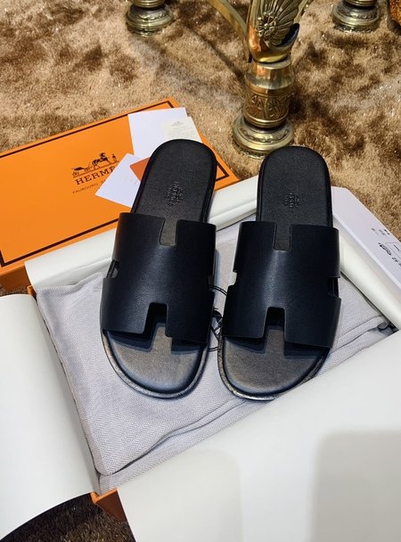 Hermes First layer calfskin slippers