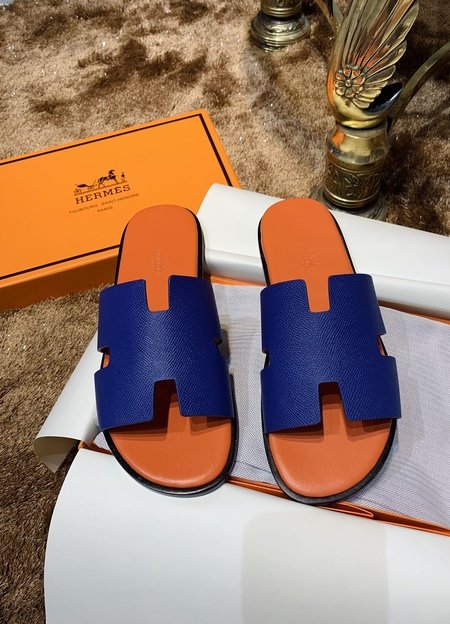 Hermes First layer calfskin slippers