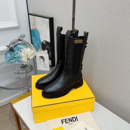 Fendi Classic socks elastic middle boots heel height: 3cm
