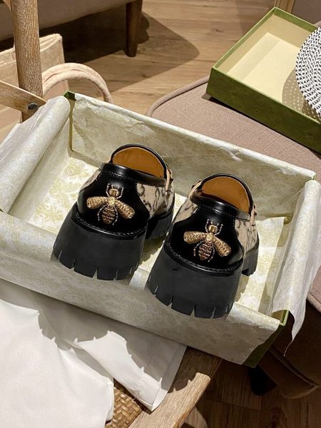 Gucci platform loafers