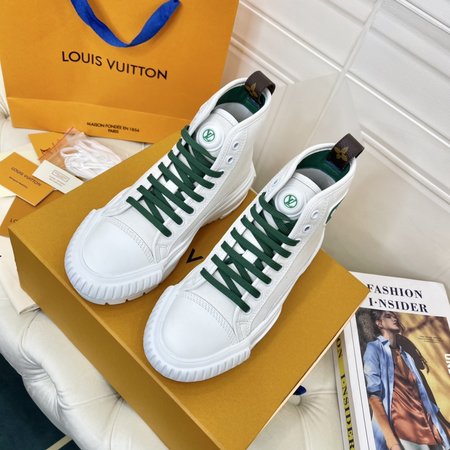 Louis Vuitton LV Squad High Top canvas sneakers LV Circle