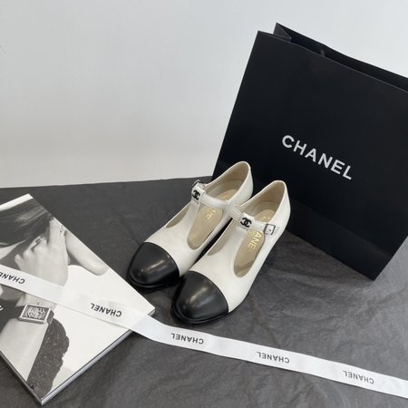 Chanel Mary Jane women s shoes Vintage series thick shoes cowhide inner sheepskin