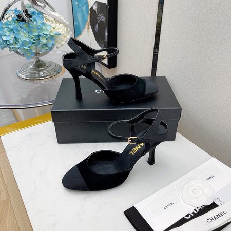 Chanel High heel sandal heel height: 8.5cm