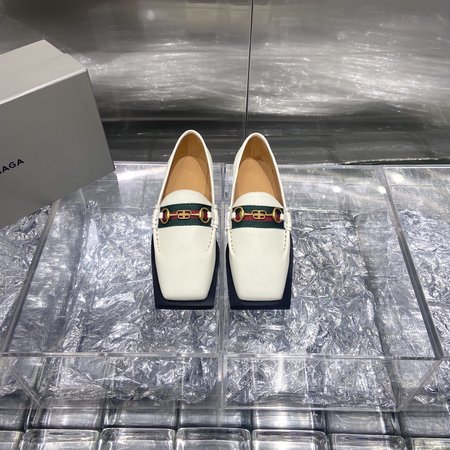 Gucci Co-branded leather loafers