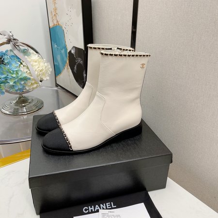 Chanel Chain boots lambskin heel height: 3cm