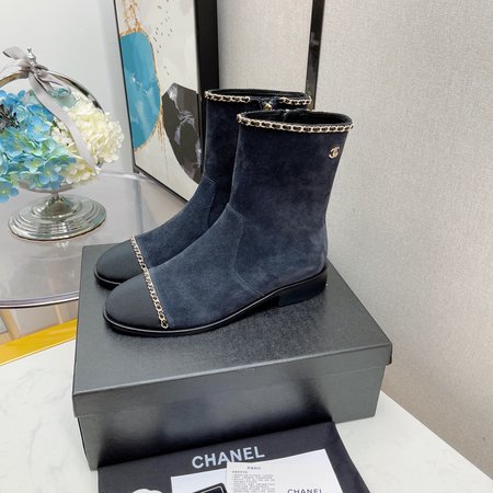 Chanel Chain boots lambskin heel height: 3cm