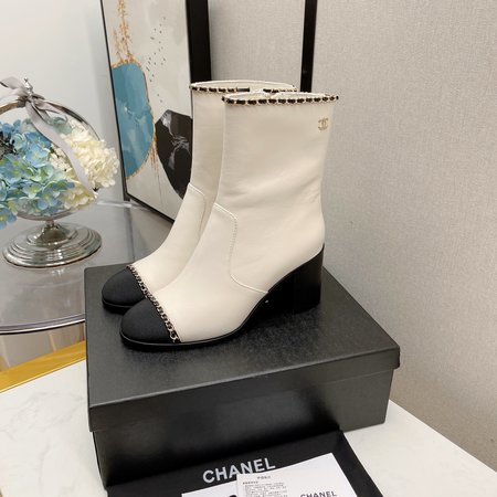 Chanel Chain boots lambskin heel height: 3cm