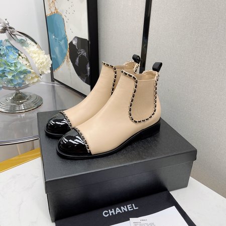 Chanel Chain boots heel height 3cm