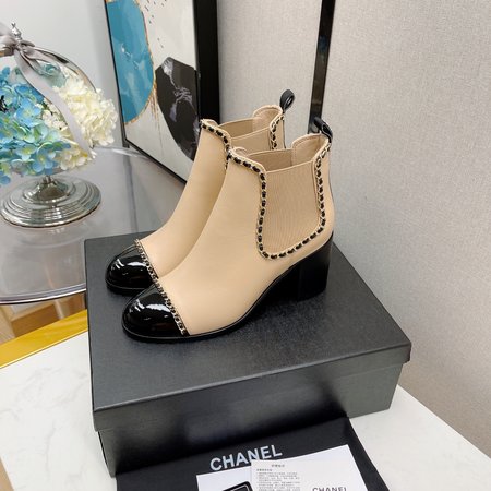 Chanel Chain boots heel height 3cm