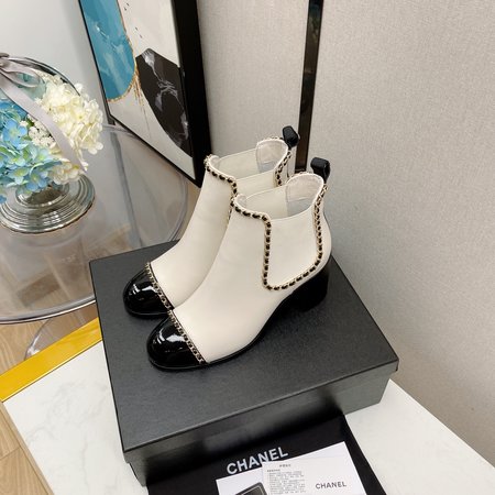 Chanel Chain boots heel height 3cm