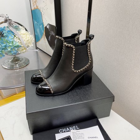 Chanel Chain boots heel height 3cm