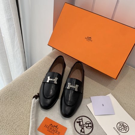 Hermes Loafer Aris soft sheepskin tassel