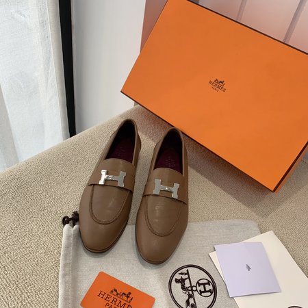 Hermes Loafer Aris soft sheepskin tassel