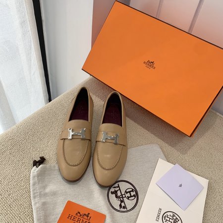 Hermes Loafer Aris soft sheepskin tassel