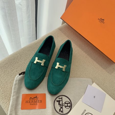 Hermes Loafer Aris soft sheepskin tassel