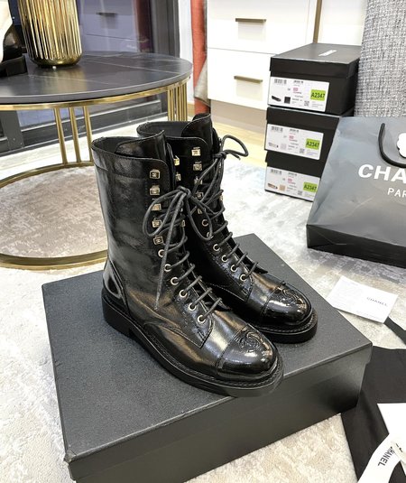 Chanel Martin boots soft cowhide inner sheepskin