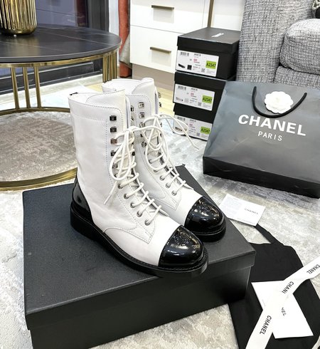 Chanel Martin boots soft cowhide inner sheepskin