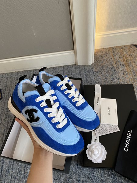 Chanel Sports series calfskin and mesh