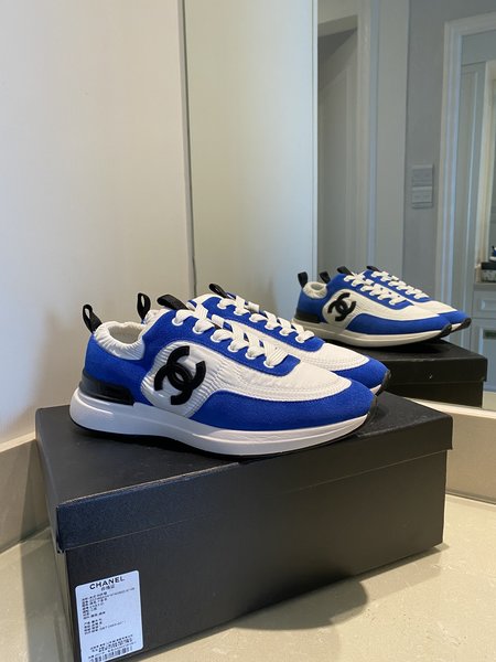 Chanel Sports series calfskin and mesh