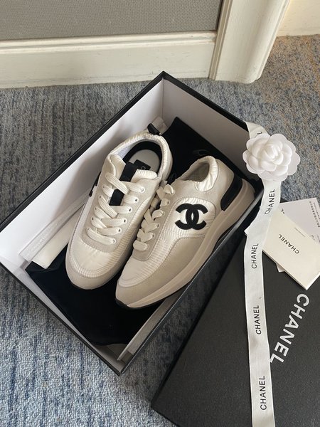 Chanel Sports series calfskin and mesh