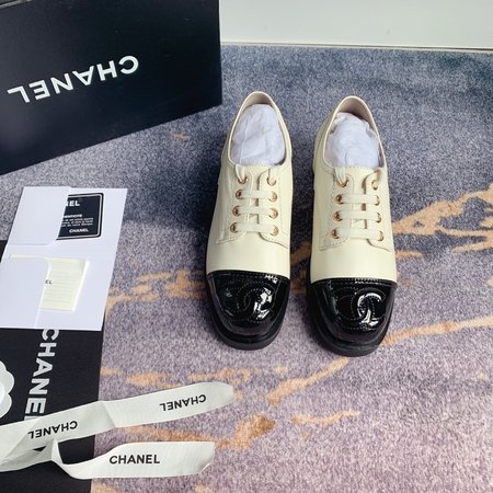 Chanel Sheepskin Mary Jane shoes for women