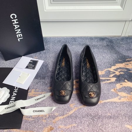 Chanel Sheepskin Mary Jane shoes for women