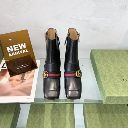 Gucci Short boots heel height 3.5cm/7.5cm