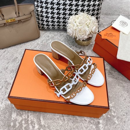 Hermes Chain sandals slippers