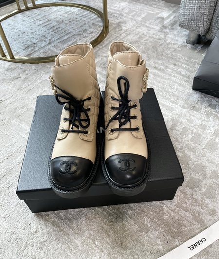 Chanel Short boots cowhide lining sheepskin