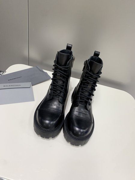 Balenciaga Martin boots Moto style