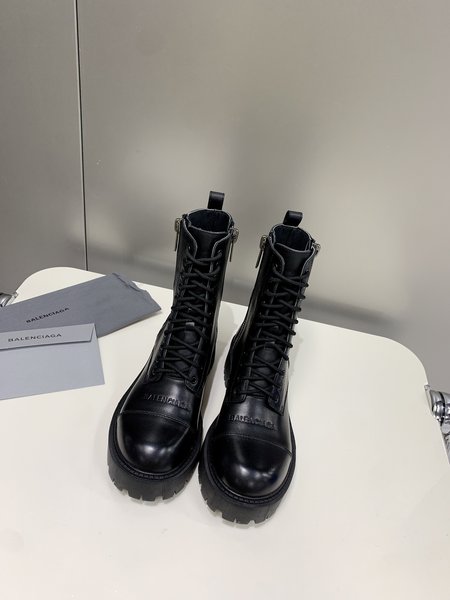 Balenciaga Martin boots Moto style