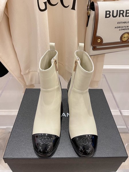 Chanel Top ankle boots series lambskin heel height: 5.5cm