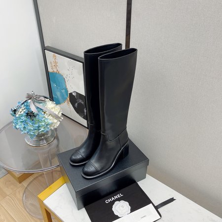 Chanel High heel rider boots high heel height: 7.5cm