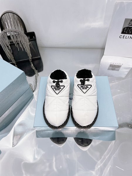 Prada Nylon triangle logo sneakers