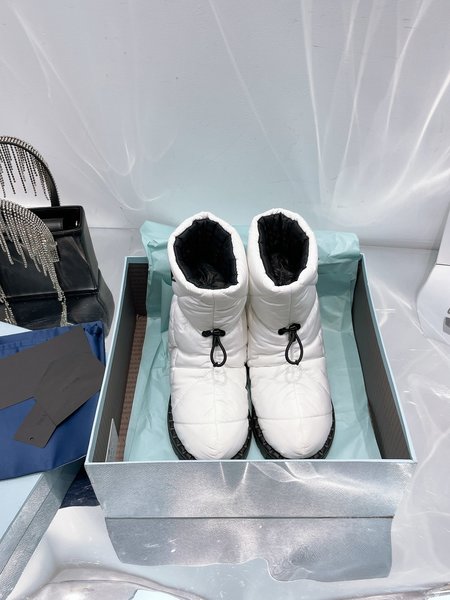 Prada High Top nylon triangle logo sneakers