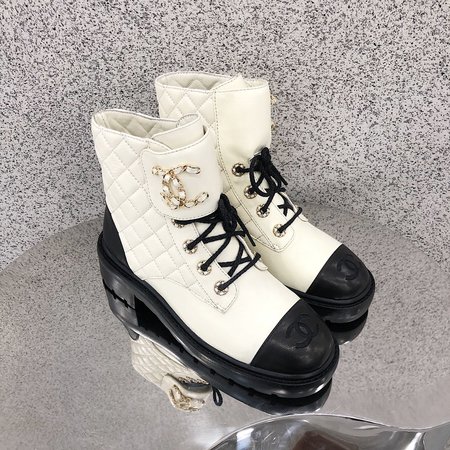 Chanel Moto Boots