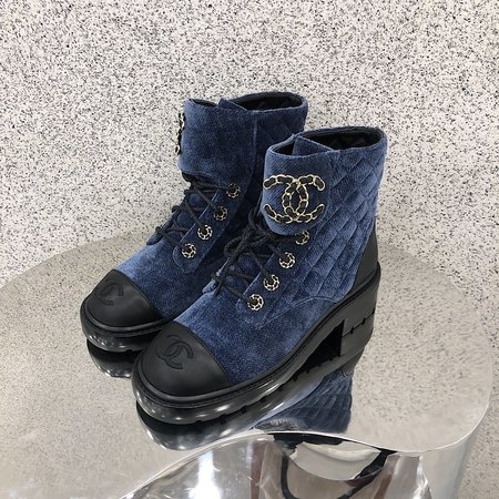 Chanel Moto Boots