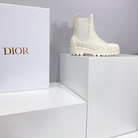 Dior New D-Major Series Platform Booties