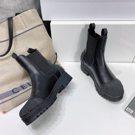 Dior New D-Major Series Platform Booties