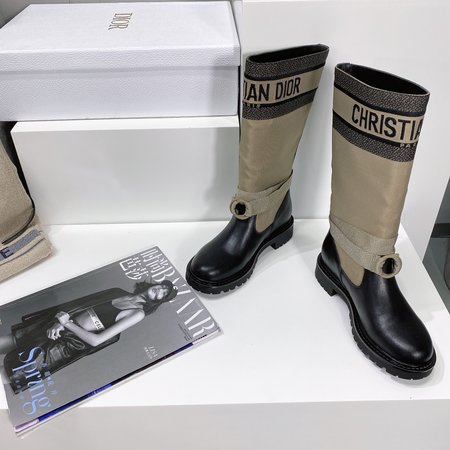 Dior Women s boots knight boots calfskin + sheepskin lining