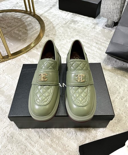 Chanel Sheepskin loafers