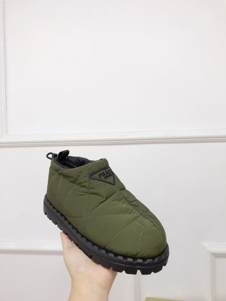 Prada Slippers/snow boots waterproof material + silk cotton + inner wool