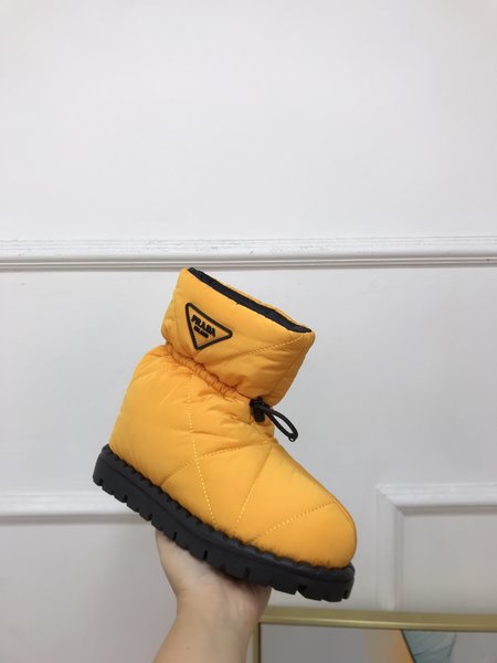 Prada Slippers/snow boots waterproof material + silk cotton + inner wool