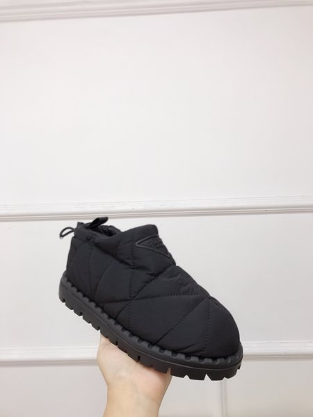 Prada Slippers/snow boots waterproof material + silk cotton + inner wool