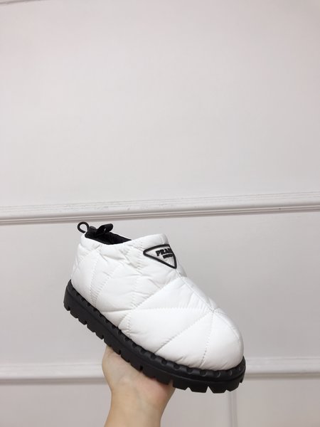 Prada Slippers/snow boots waterproof material + silk cotton + inner wool