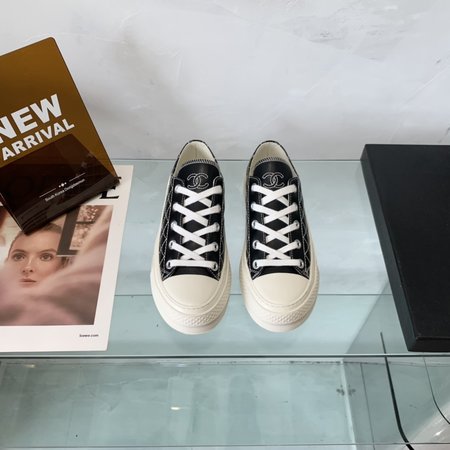 Chanel x Converse diamond sneakers