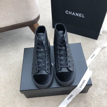 Chanel Lingge series High Top casual shoes sports shoes