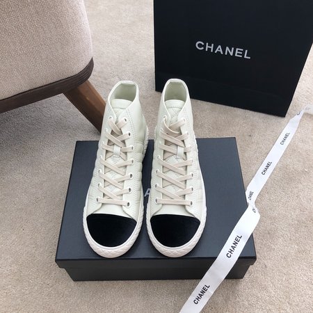 Chanel Lingge series High Top casual shoes sports shoes