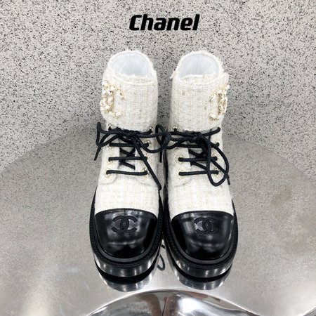 Chanel Moto Boots