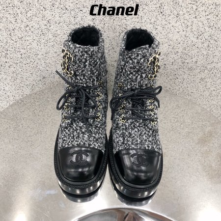 Chanel Moto Boots